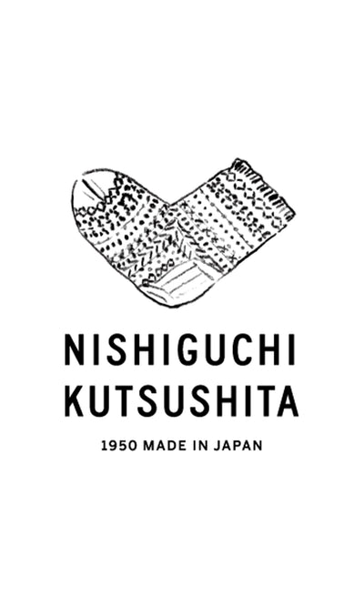 Plümo- Black and white drawing of a patterned sock above Japanese Red Socks—Japan’s everyday socks.