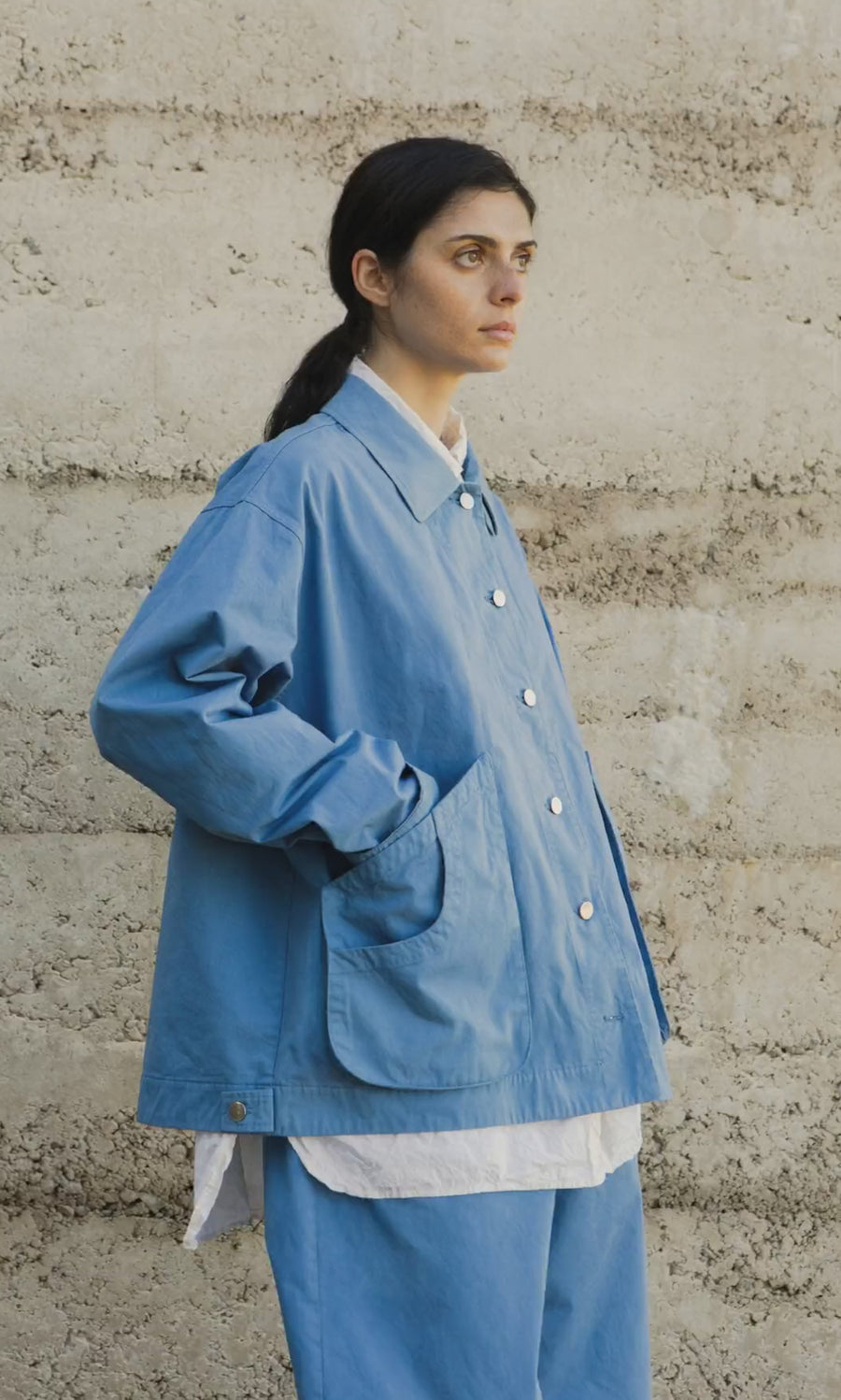 Flanders Jacket - French Blue