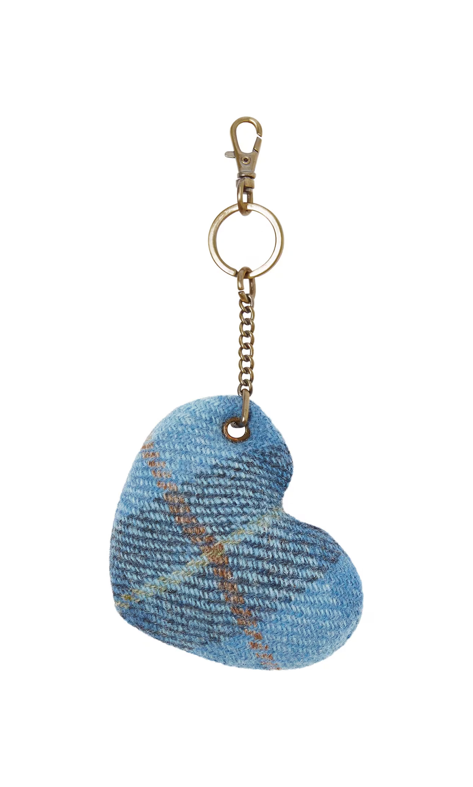 Blue Heart Bag Charm